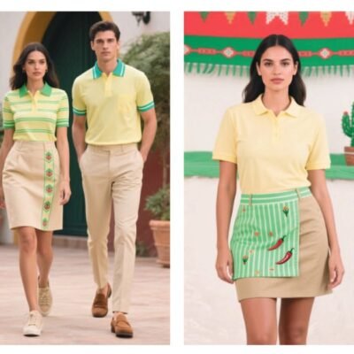 Meksika - Ön Büro Üniforma